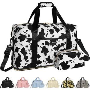 Expandable Travel Duffle Bag, Large Weekender Overnight Bags for Women Men